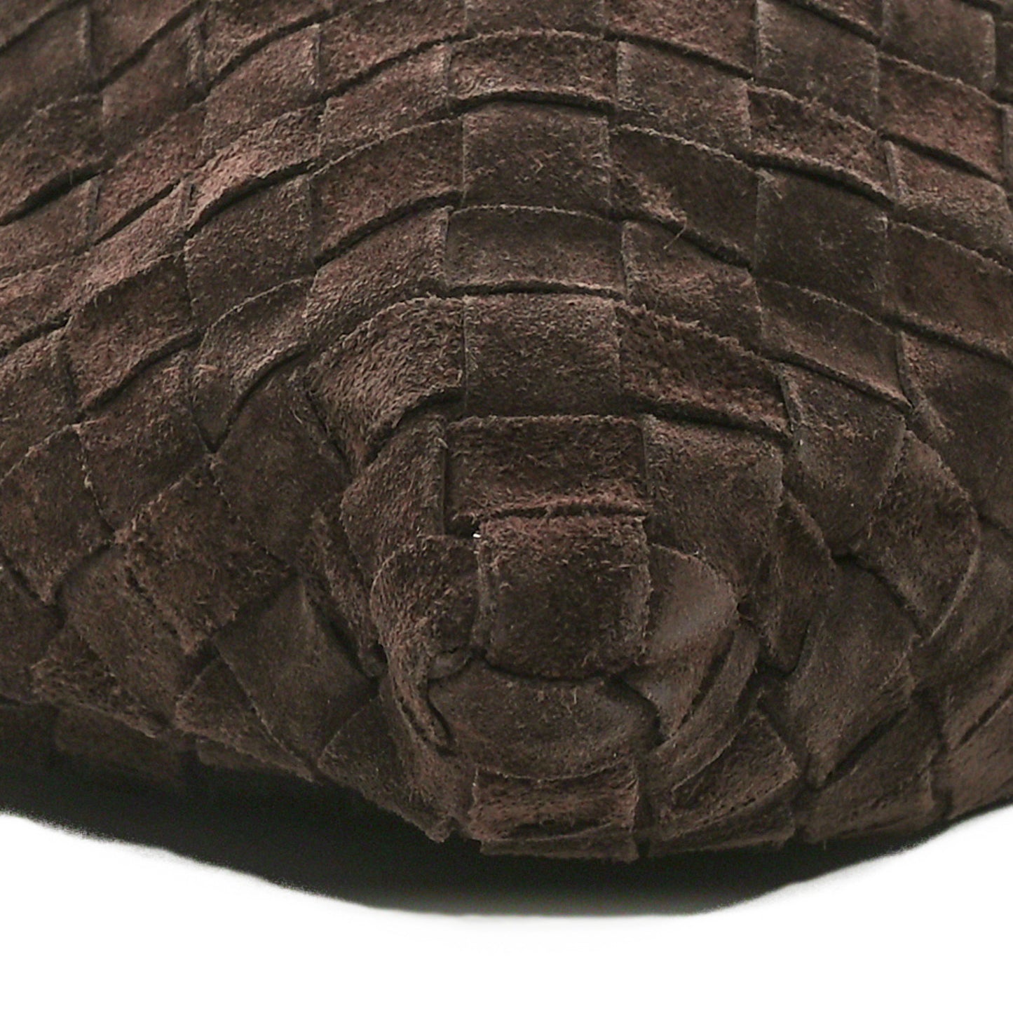 Suede Intrecciato Small Hop Fondant