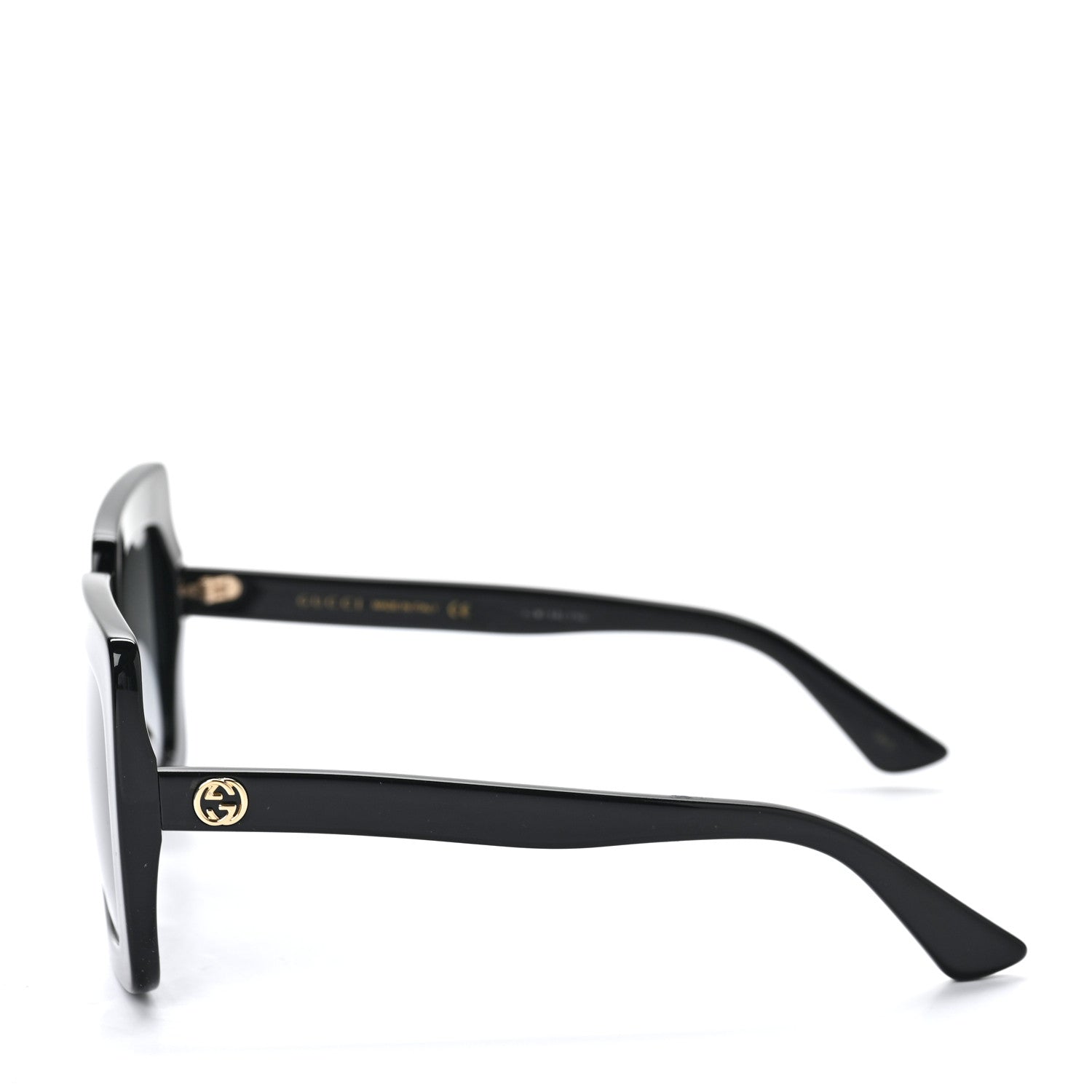 Gucci Acetate Oversize Sunglasses GG0328S Black 3 of 8