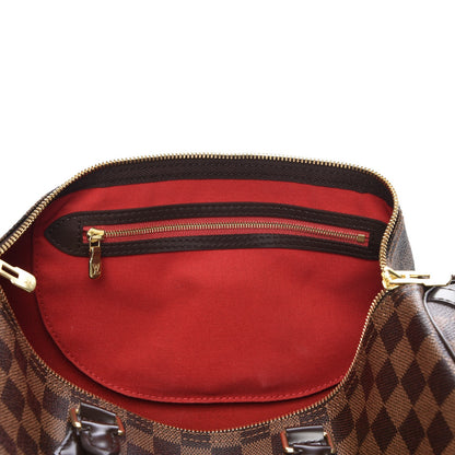 Louis Vuitton Damier Ebene Speedy Bandouliere 35 10 of 10