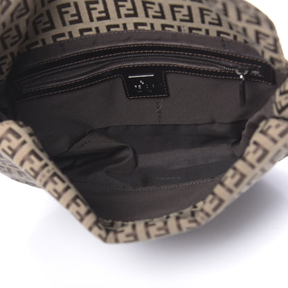 Fendi Zucchino Baguette Dark Brown 4 of 11