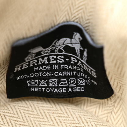 Hermes Cotton Canvas Crazy H Medium Bolide Case Orange Ficelle 6 of 8