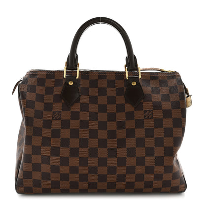 Louis Vuitton Damier Ebene Speedy 30 1 of 12