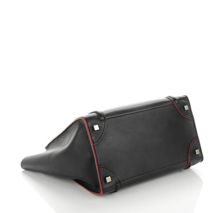 Celine Smooth Calfskin Mini Luggage Black 4 of 7
