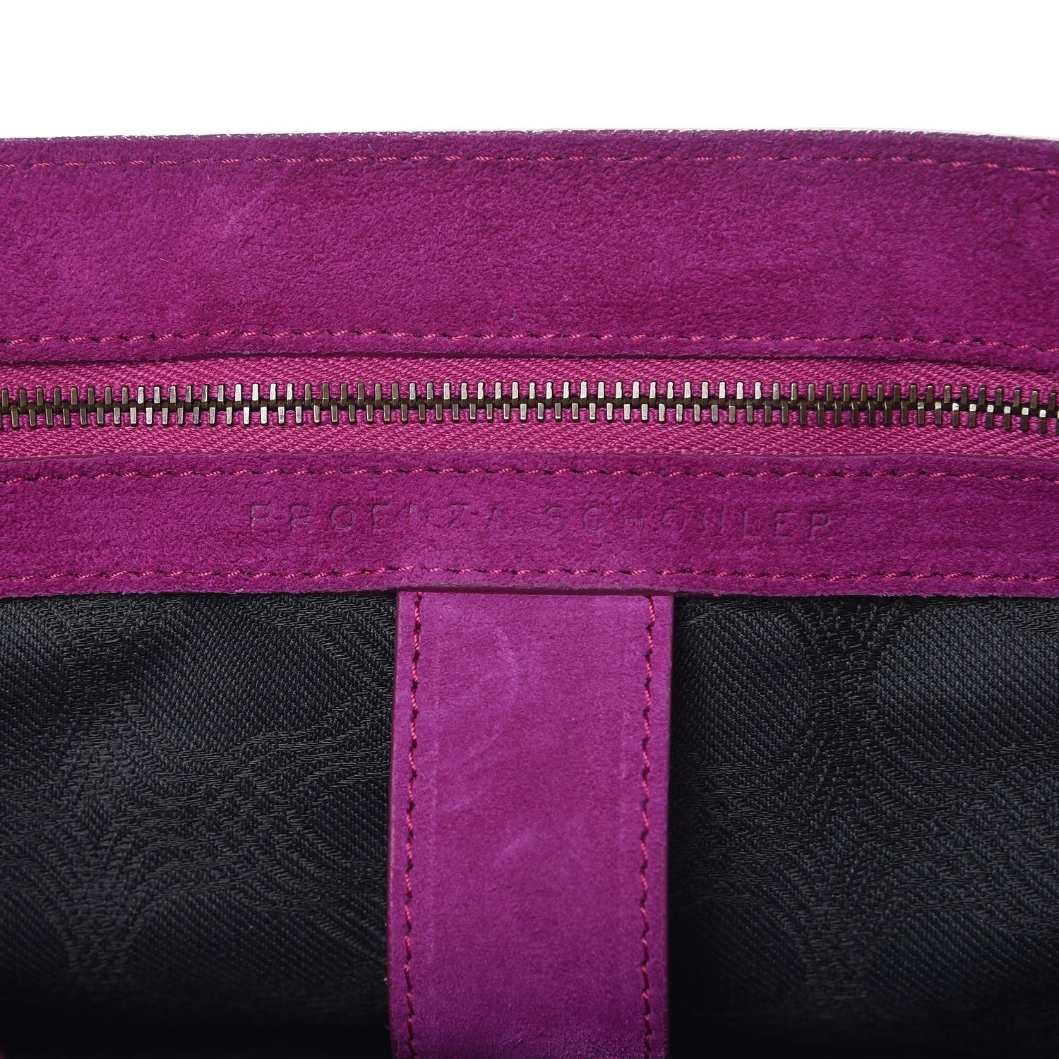 Proenza Schouler Suede Medium PS1 Satchel Grape 8 of 13