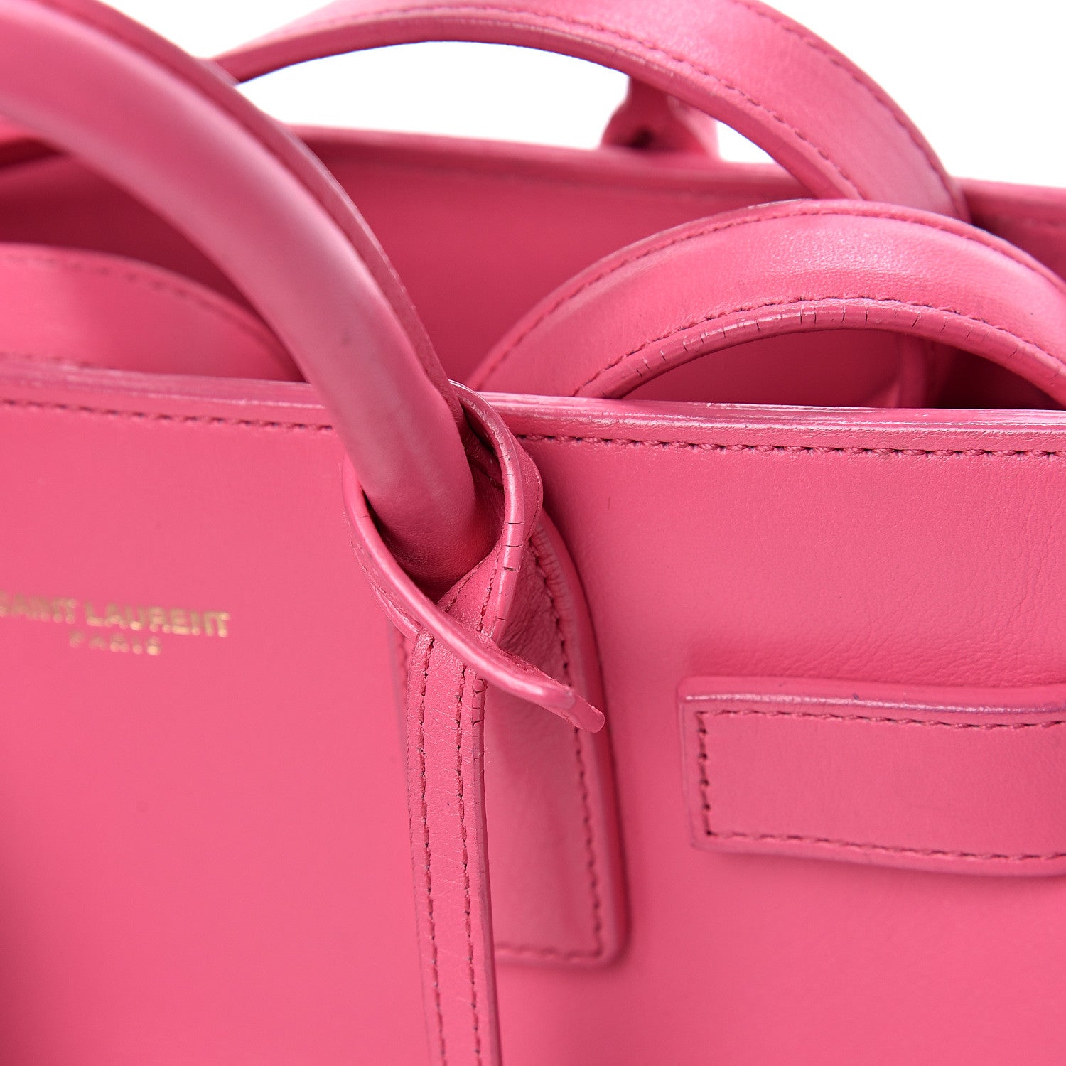 Saint Laurent Calfskin Nano Sac De Jour Rose Clair 26 of 26
