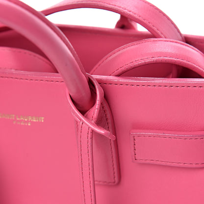 Saint Laurent Calfskin Nano Sac De Jour Rose Clair 26 of 26