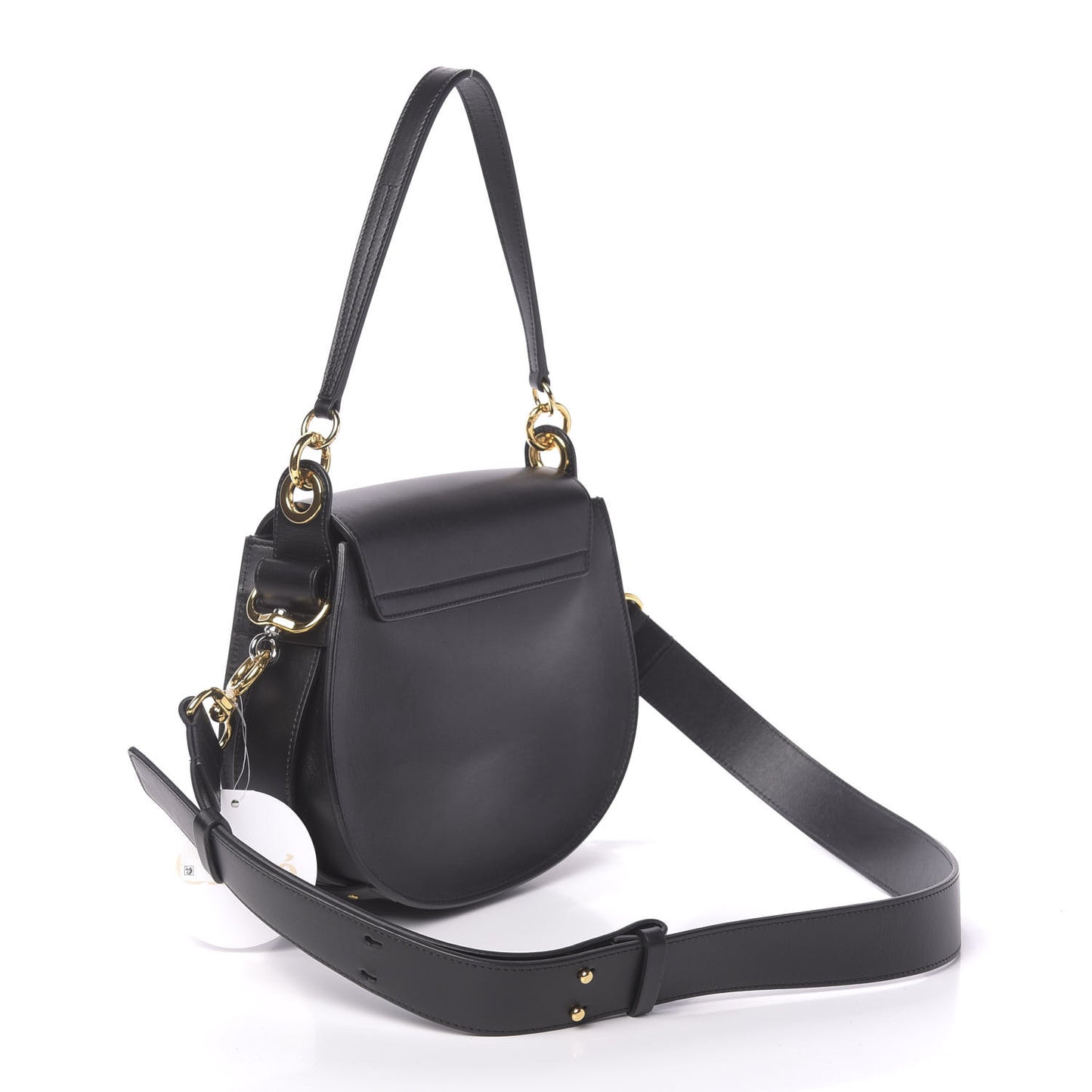 Calfskin Large Tess Bag Black