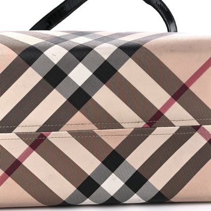 Burberry Supernova Check Large Nickie Tote Black 13 of 16