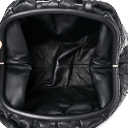 Bottega Veneta Nappa Maxi Intreccio The Pouch Oversized Clutch Black 5 of 11