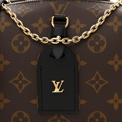 Louis Vuitton Monogram Petite Malle Souple Black 7 of 9