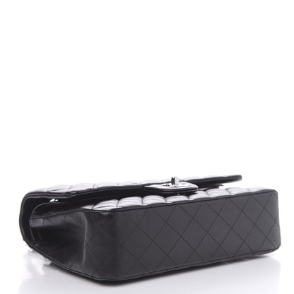 Chanel Lambskin Quilted Medium Double Flap Black 4 of 14