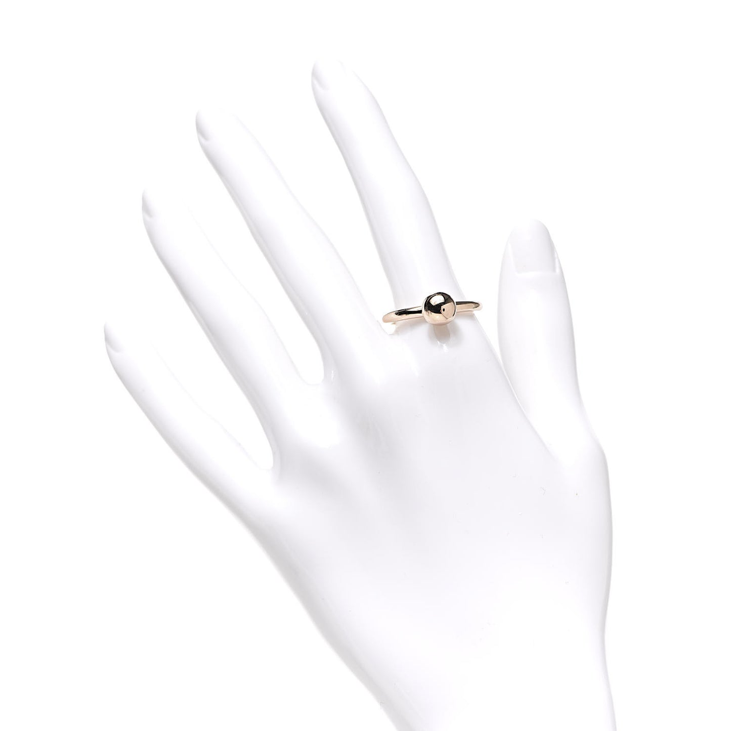 18K Rose Gold 8mm HardWear Ball Ring 57 8
