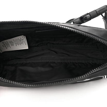 Versace Nylon Logo Two Tone Belt Bag Black 5 of 11