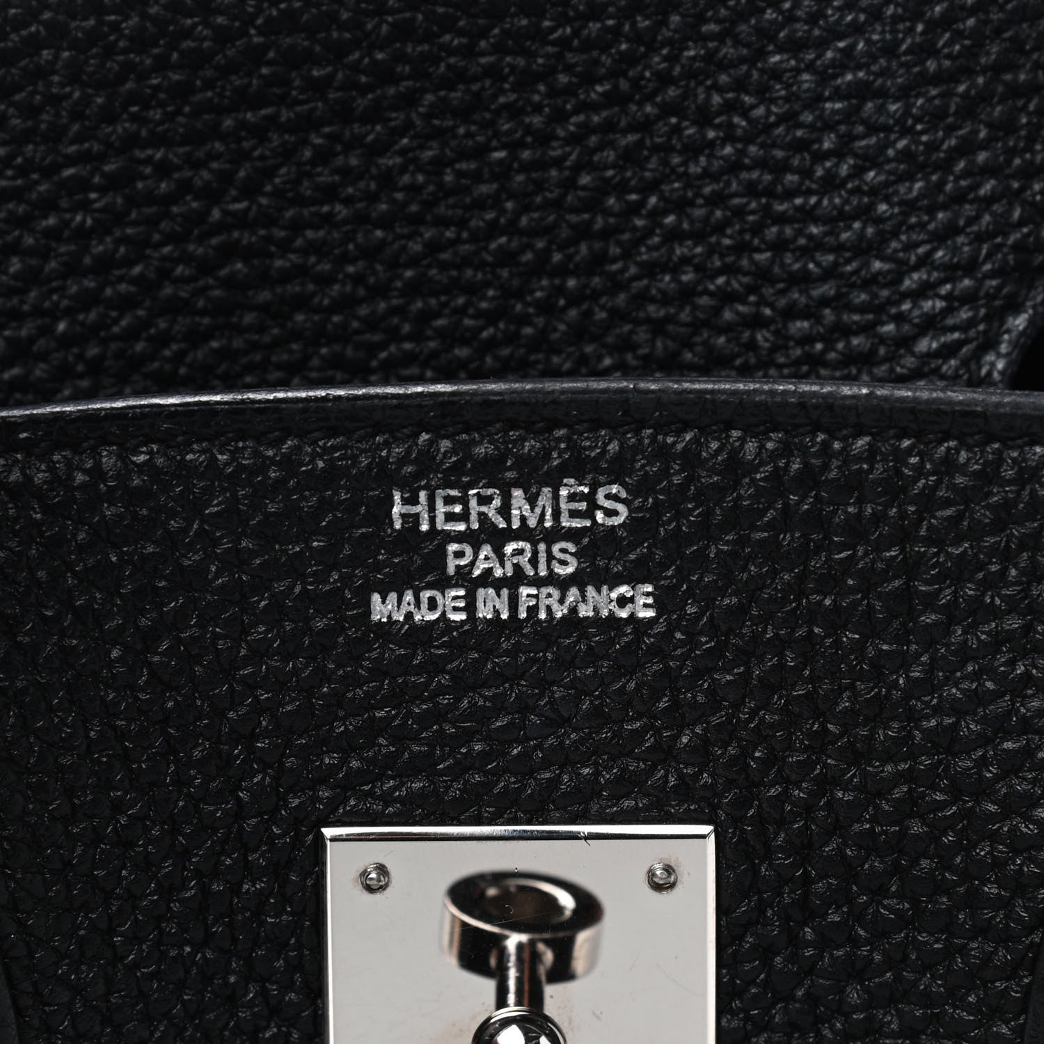 Hermes Togo Birkin 35 Black 5 of 9