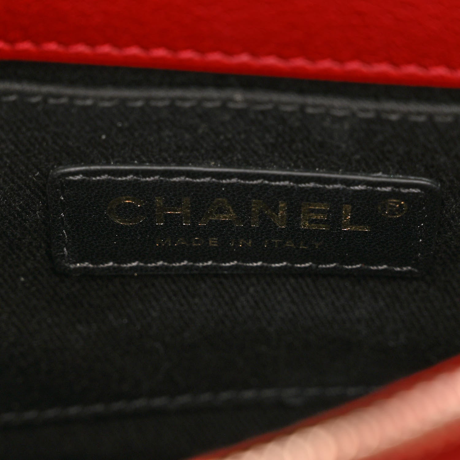 Chanel Shiny Calfskin Goatskin Quilted Small Coco Curve Messenger Flap Red 6 of 11