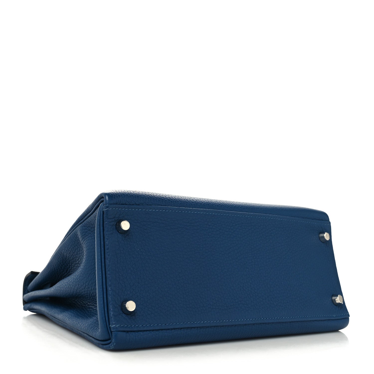 Hermes Taurillon Clemence Kelly Retourne 28 Deep Blue 4 of 12
