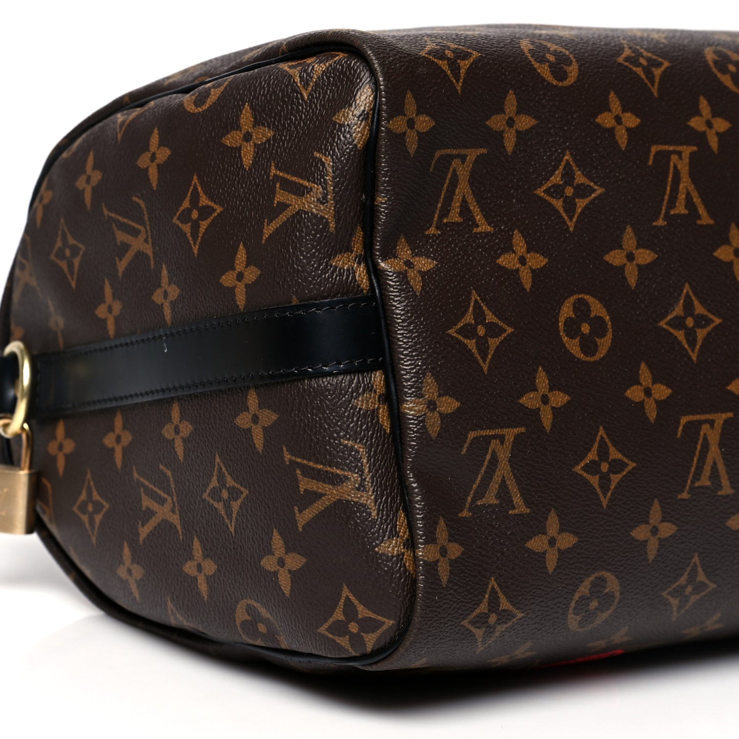 Monogram My World Tour Speedy Bandouliere 30 Black