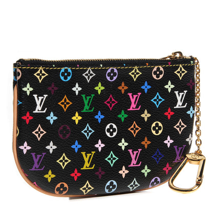 Louis Vuitton Monogram Multicolor Pochette Plate MM Black 3 of 7