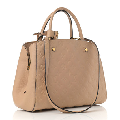 Louis Vuitton Empreinte Montaigne MM Dune 3 of 10