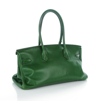 Hermes Evergrain JPG Shoulder Birkin II 42 Vert Laurier 3 of 27