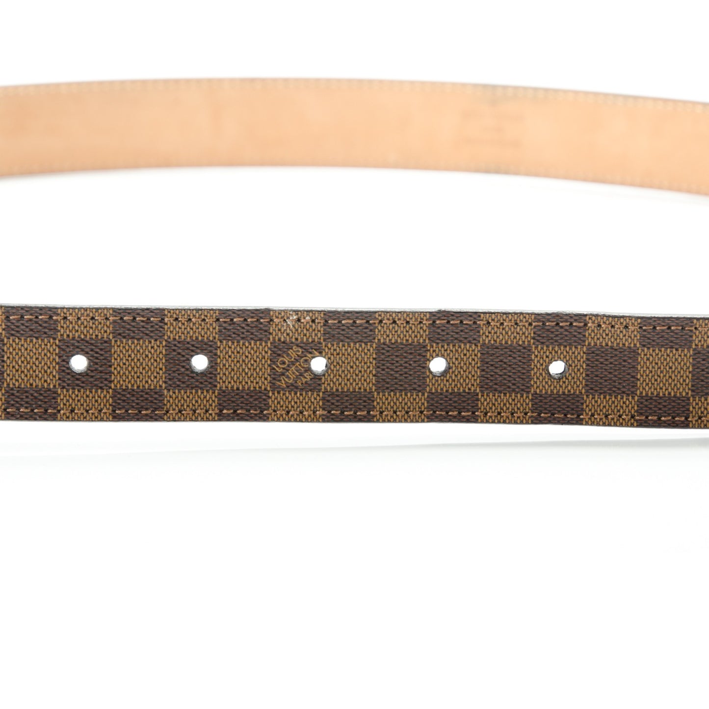 Damier Ebene Mini 25mm Belt 90 36