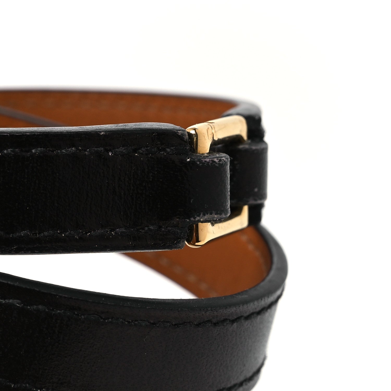 Hermes Box Rivale Double Tour Bracelet M Black 8 of 9