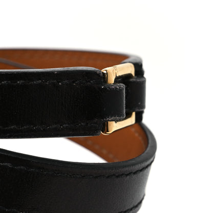 Hermes Box Rivale Double Tour Bracelet M Black 8 of 9