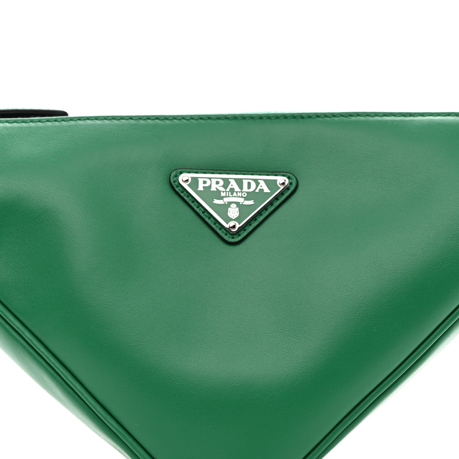Prada Grace Lux Triangle Shoulder Bag Mango 7 of 9