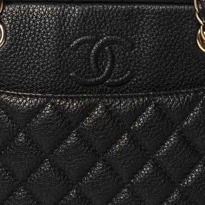 Chanel Calfskin Quilted Medium Camera Case Black 8 of 11
