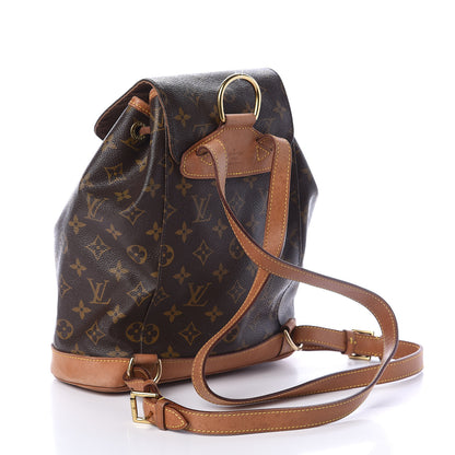Louis Vuitton Monogram Montsouris MM Backpack 2 of 8