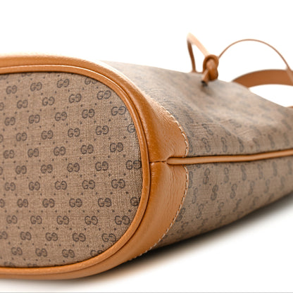 Gucci X DISNEY Mini Vintage GG Supreme Monogram Bucket Bag Beige Vintage Sun Oil 10 of 11
