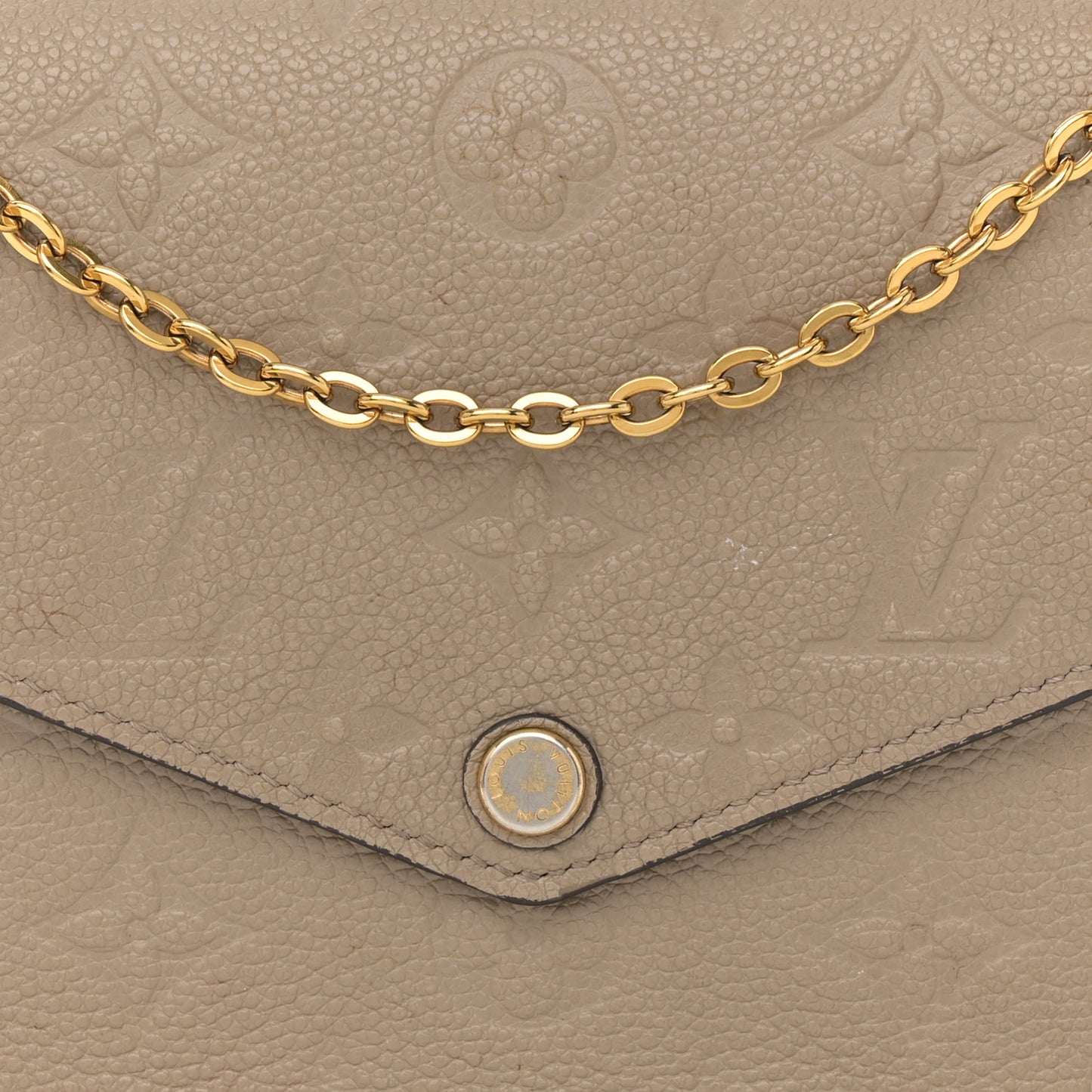 Empreinte Pochette Felicie Chain Wallet Tourterelle