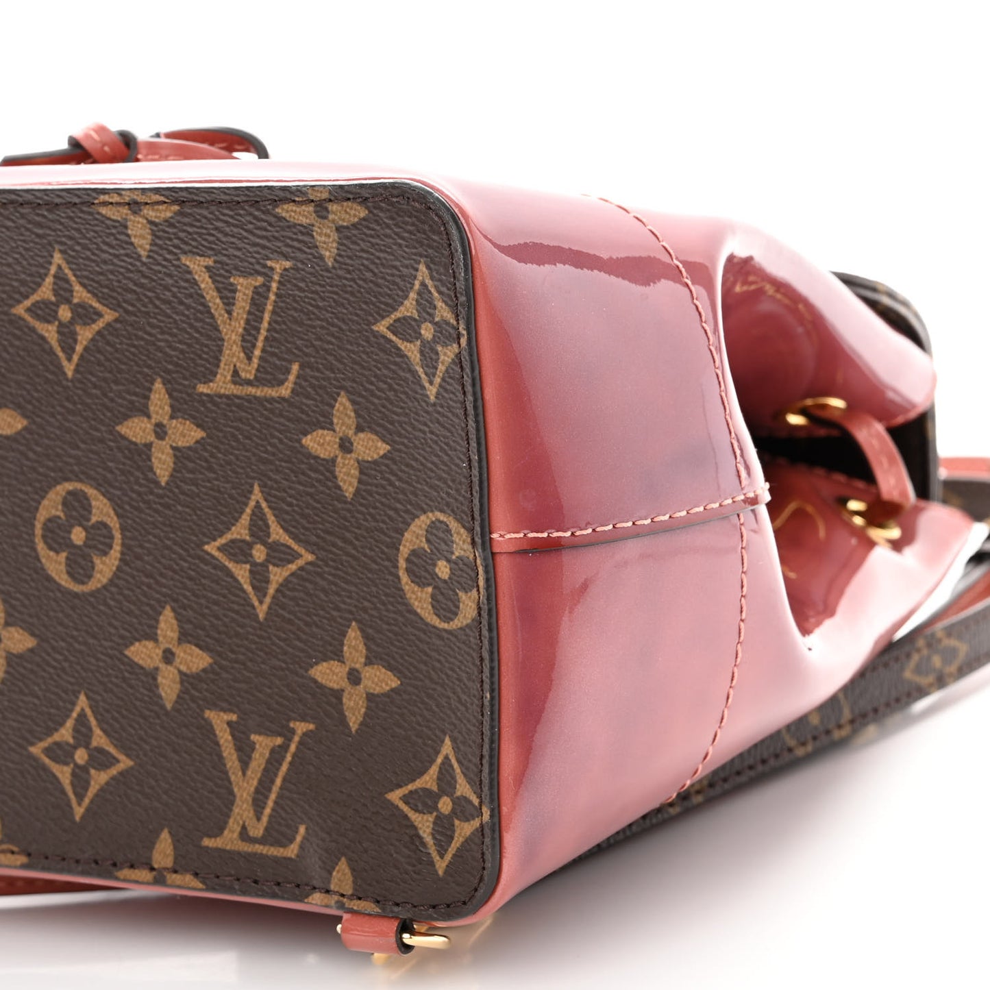 Patent Monogram Hot Springs Backpack Vieux Rose