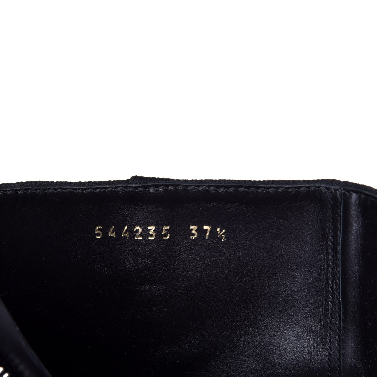 Balenciaga Denim 110mm Round Toe Ankle Boots 37.5 Black 8 of 10