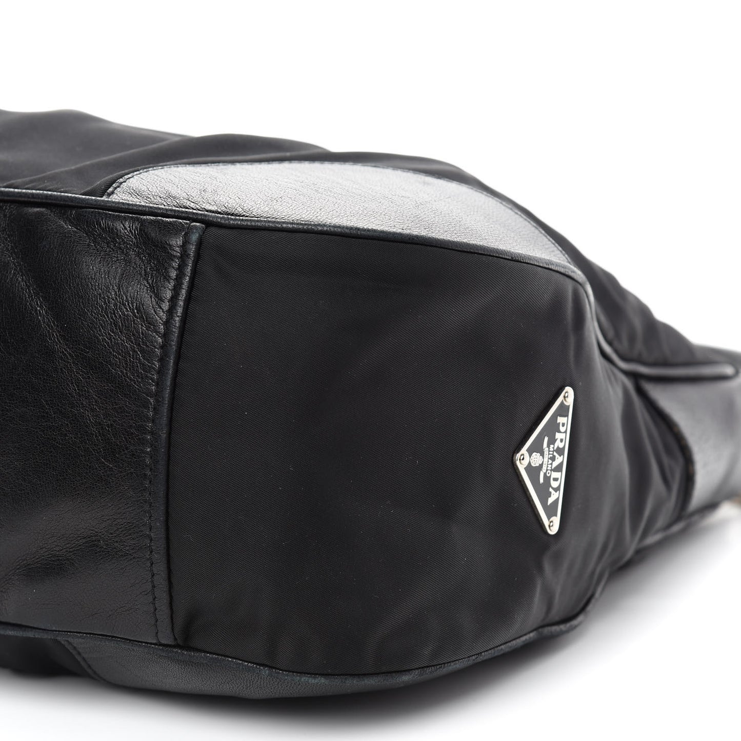 Tessuto Nylon Shoulder Bag Black