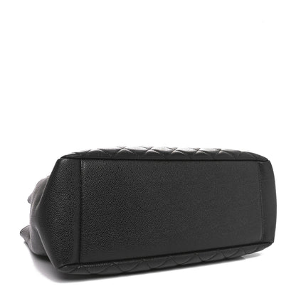 Chanel Caviar Quilted Grand Shopping Tote GST Black 4 of 10