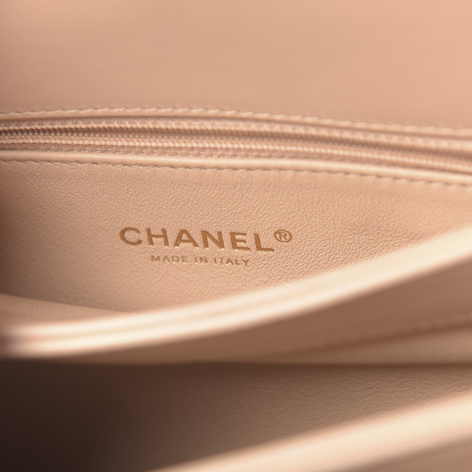 Chanel Lambskin Quilted Small Trendy CC Dual Handle Flap Bag Beige 7 of 13