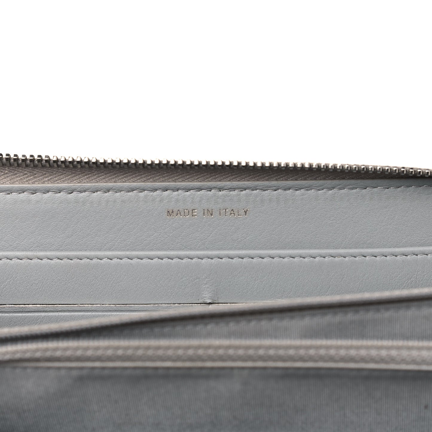 Canvas Deauville Zip Around Wallet Grey