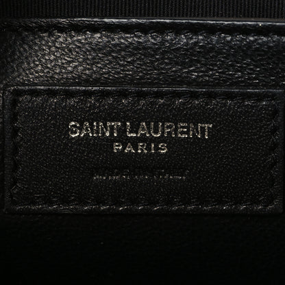 Saint Laurent Grained Calfskin Embossed Monogram Medium Sunset Dark Beige 6 of 10