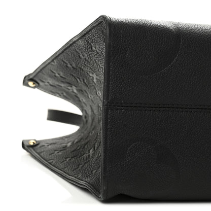 Louis Vuitton Empreinte Monogram Giant Onthego MM Black 8 of 9