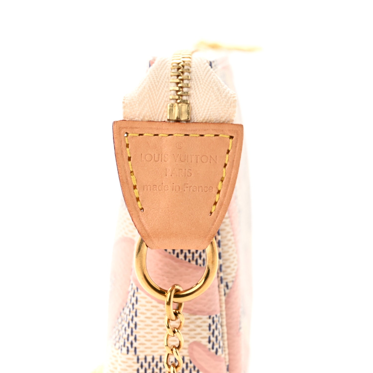 Louis Vuitton Damier Azur Tahitienne Mini Pochette Accessories 7 of 7