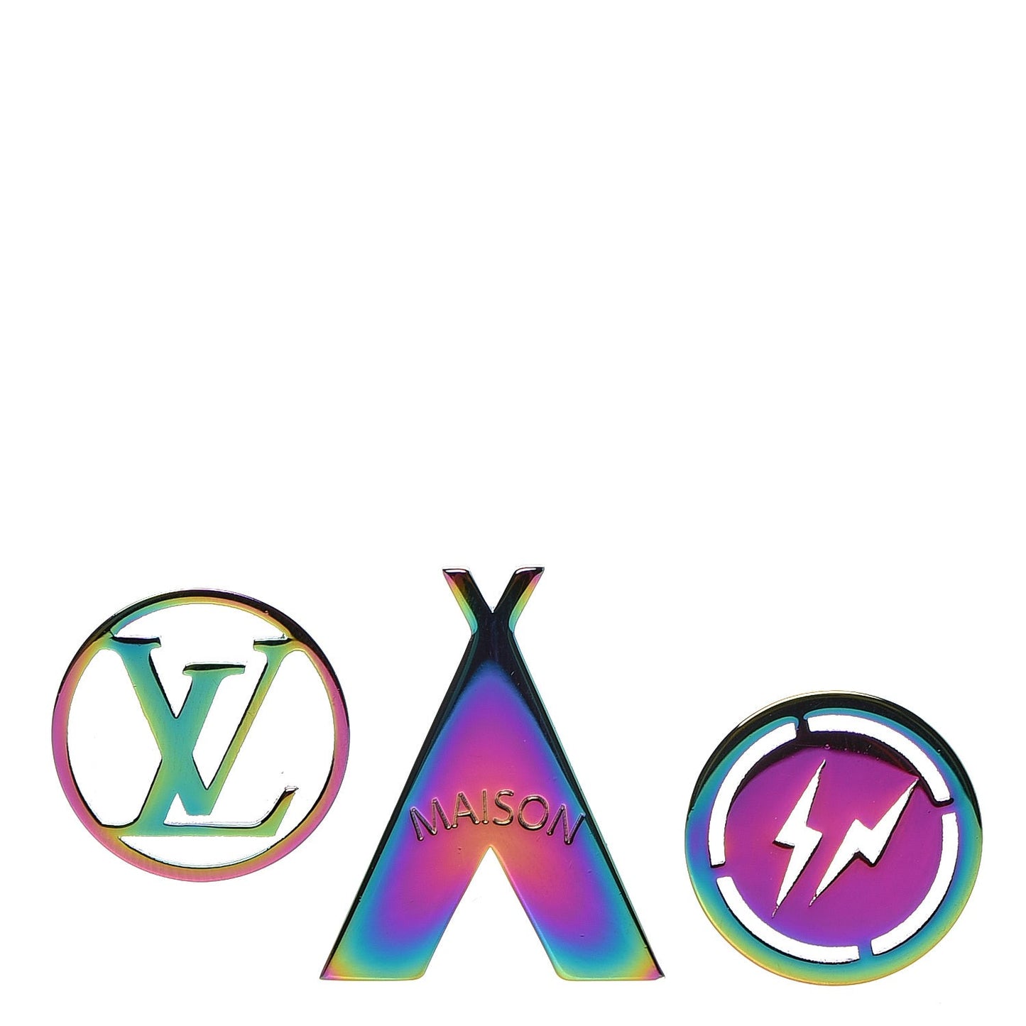 Monogram Fragment Eclipse Flash Brooch Set