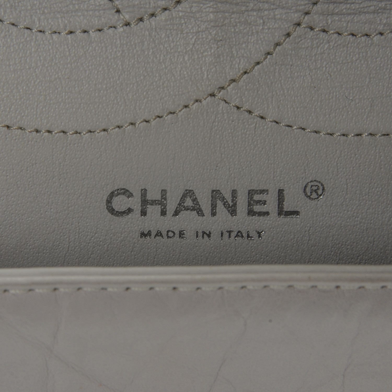Chanel Aged Calfskin 2.55 Reissue 227 Flap White 6 of 9