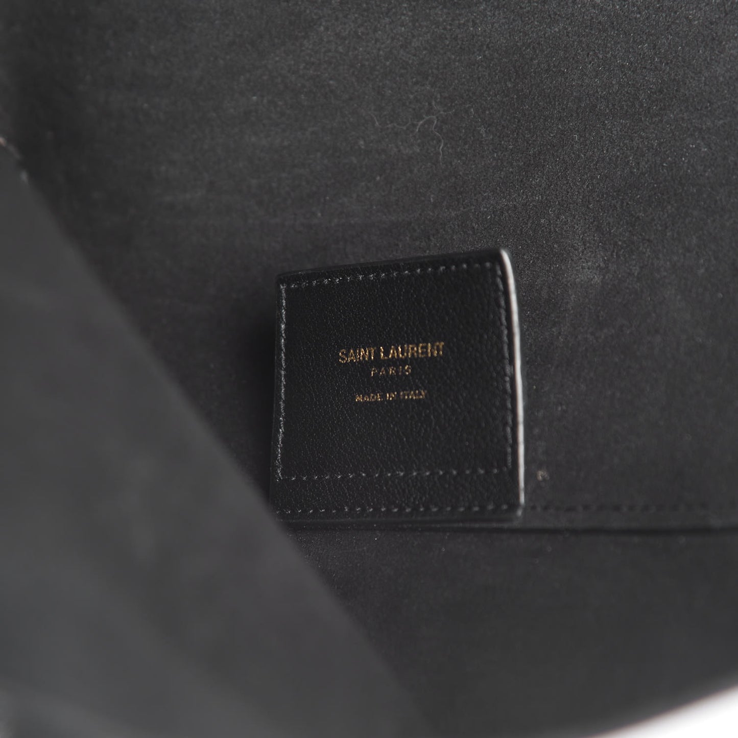 Calfskin Large Shopping Tote Black