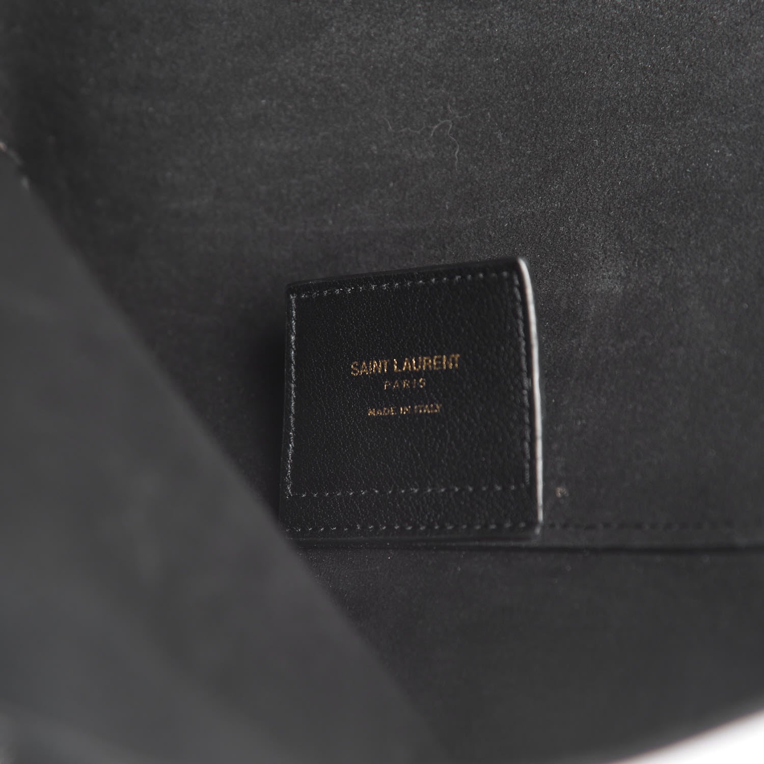 Saint Laurent Calfskin Large Shopping Tote Black 8 of 10