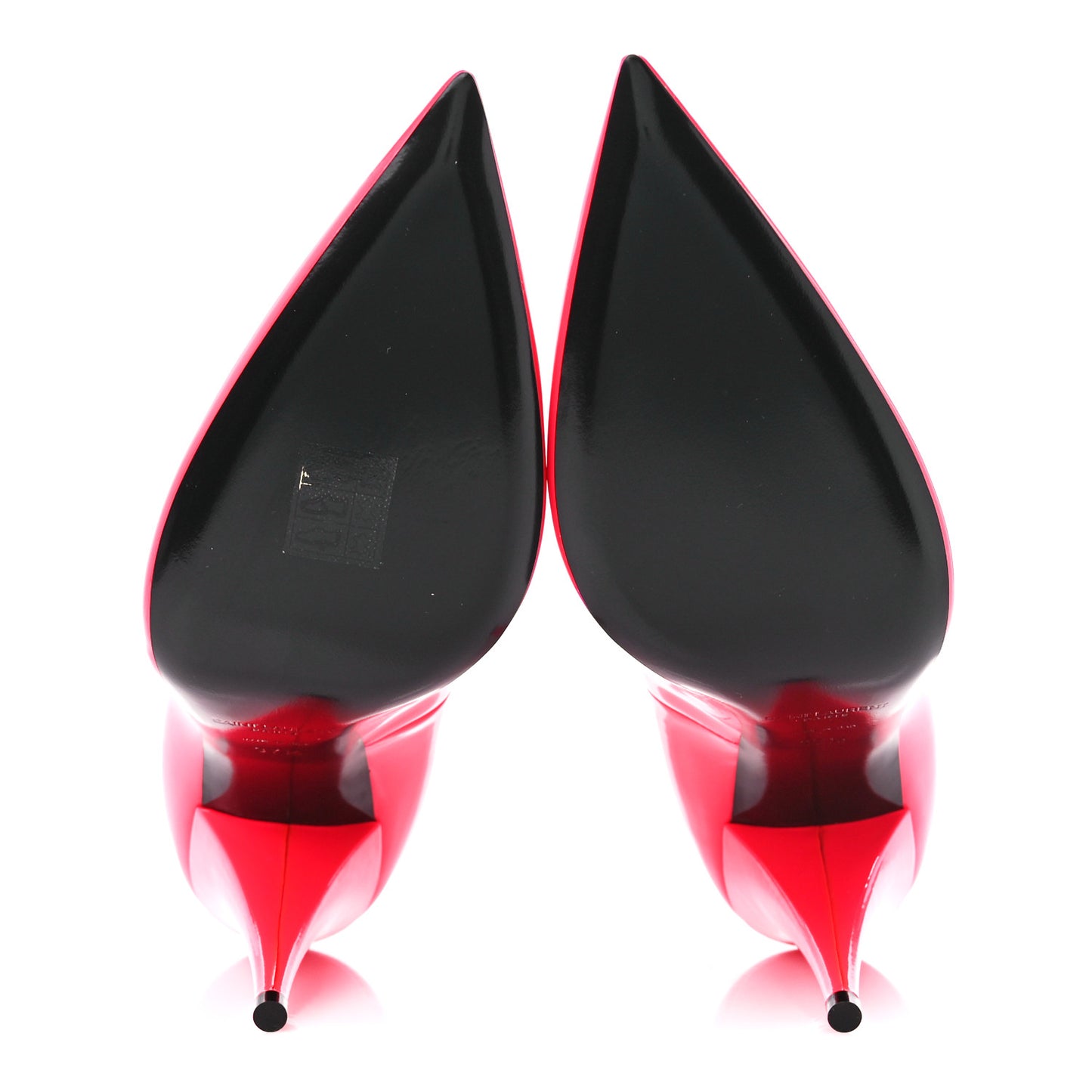 Patent Calfskin Kiki 100 Pumps 37.5 Fuxia Fluo