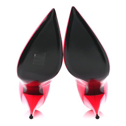 Saint Laurent Patent Calfskin Kiki 100 Pumps 37.5 Fuxia Fluo 5 of 9