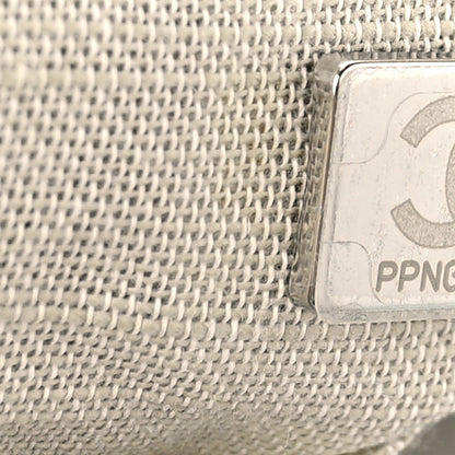 Chanel Mixed Fibers Small Deauville Tote Light Blue 8 of 10