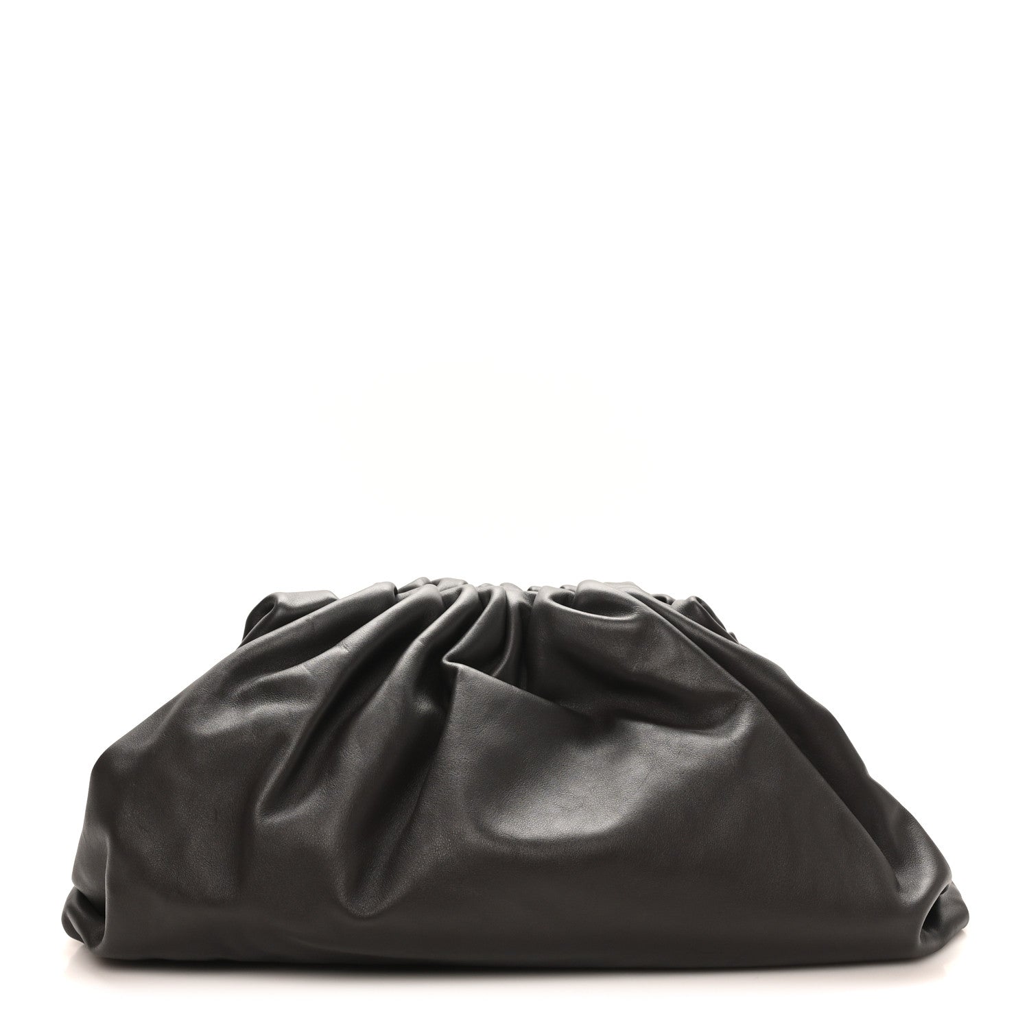 Bottega Veneta Smooth Butter Calf The Pouch Oversized Clutch Fondant 1 of 9