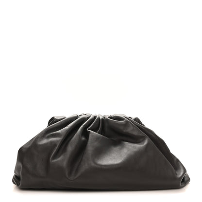 Bottega Veneta Smooth Butter Calf The Pouch Oversized Clutch Fondant 1 of 9